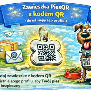 Zawieszka z kodem QR (do istniejącego profilu)