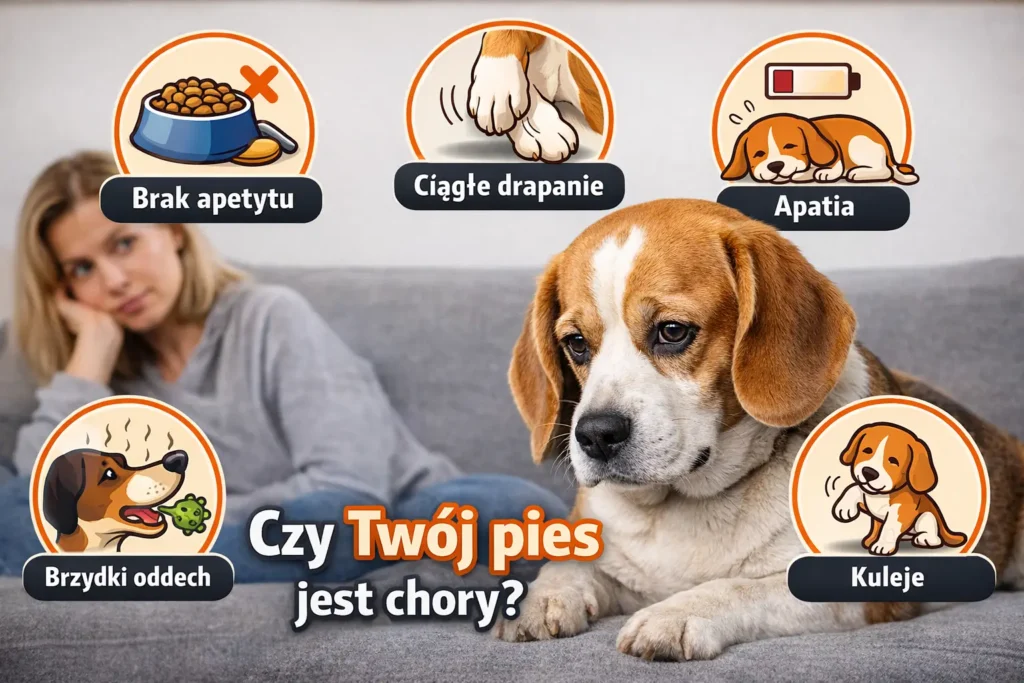 5 sygnałów, że Twój pies może mieć problem zdrowotny